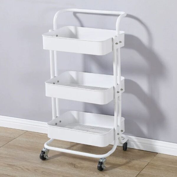 3 Tier Multipurpose Rolling Utility Cart