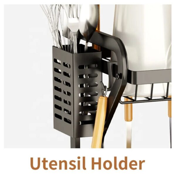 3 Layer Dish Drying Rack (Multi-Tier)