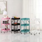 3 Layer Metal Rolling Utility Cart