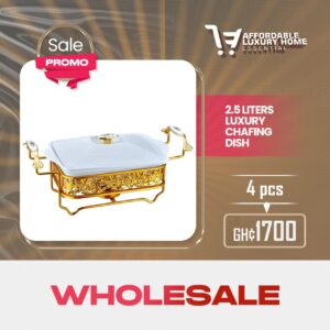 2.5 Liters Luxury Ceramic Chafing Dish Buffet Set