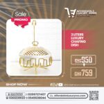 3 Liters Luxury Oval Ceramic Chafing Dish