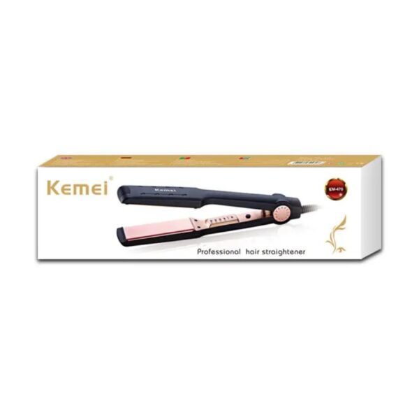 Kemei KM-470 Professional Tourmaline Ceramic Hair Straightener