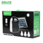 GDLITE 7 Portable Rechargeable Solar Lamp and Charging System