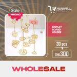 Heart-Shaped Display Board Holder / Table Number Stand