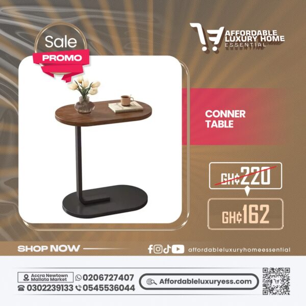 C-Shaped End Table / Conner Table