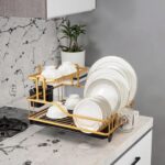 2 Layer Dish Drying Rack (Space-Saving Two-Tier)