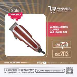Waer Electric Clipper: Professional Hair Clipper (WA-8490-831)