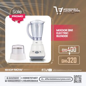 Mixdor 2-in-1 Electric Blender (Model MX-701A)