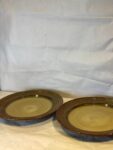 2 Pcs Ceramic Plates Set