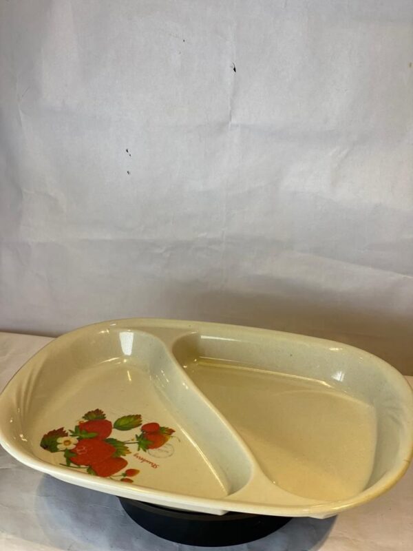 2 Pcs Ceramic Plate Set