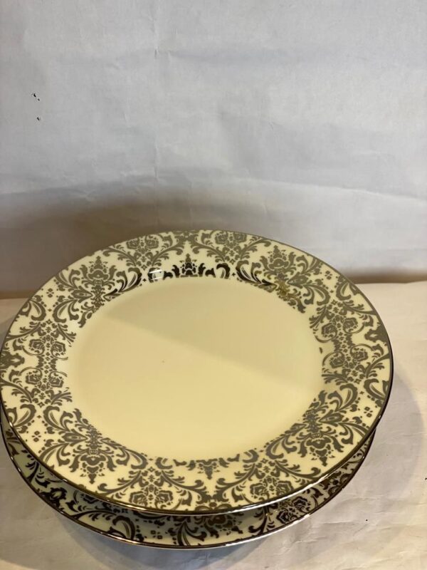 2 Pcs Ceramic Plate Set