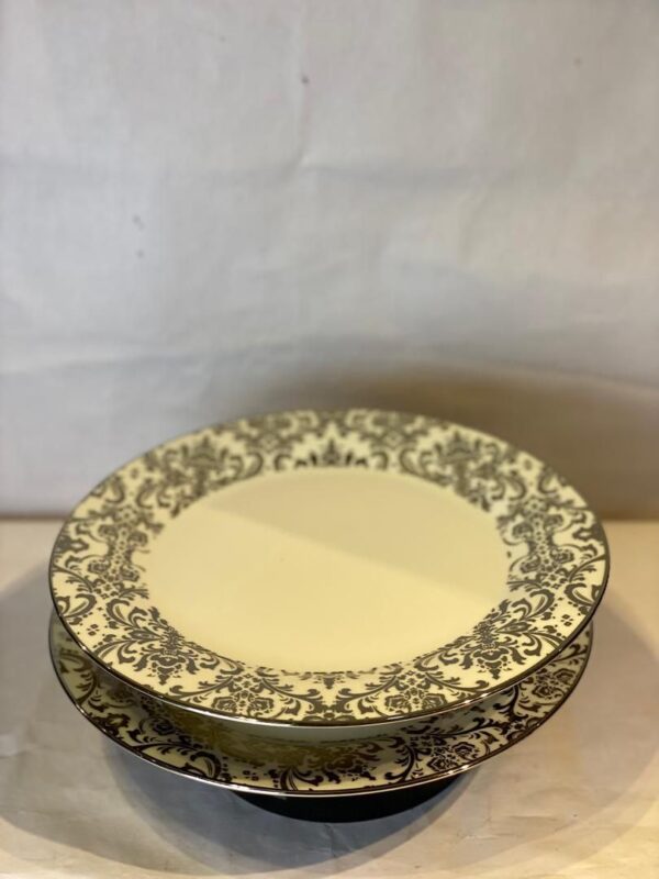 2 Pcs Ceramic Plate Set