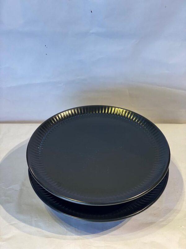 2 Pcs Ceramic Plate Set