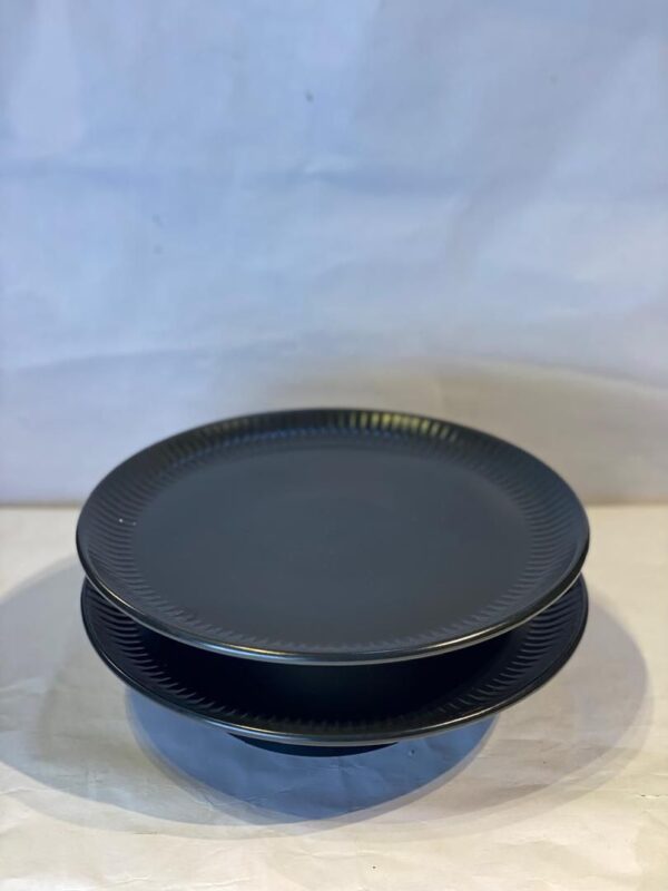 2 Pcs Ceramic Plate Set