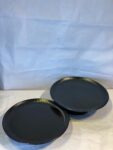 2 Pcs Ceramic Plate Set