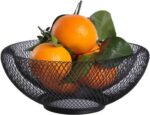 Fruit Basket (Metal Mesh Storage Bowl)