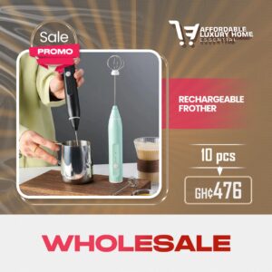 Rechargeable Frother (USB Speed-Adjustable Milk Frother)