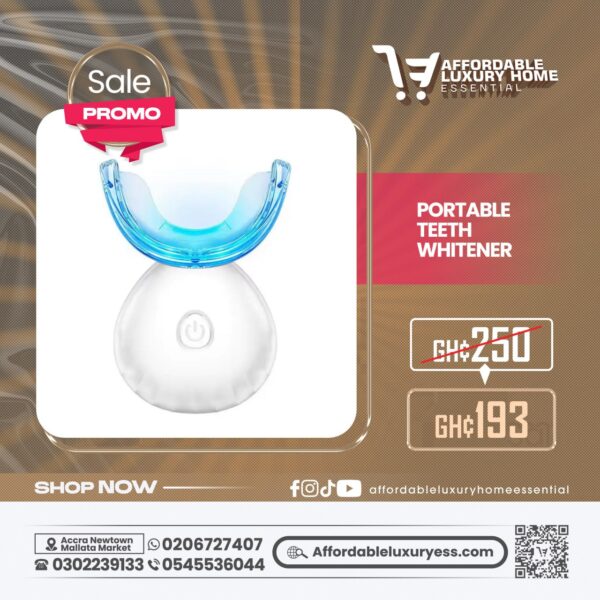 Portable Teeth Whitener (LED Cold Light Teeth Device)