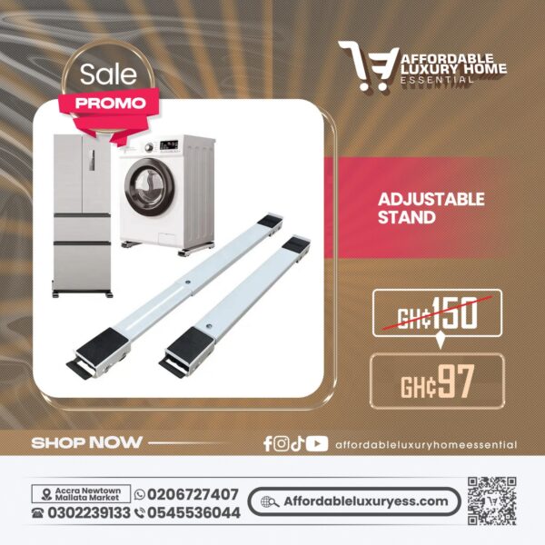 Adjustable Stand (Heavy Duty Appliance Rollers)