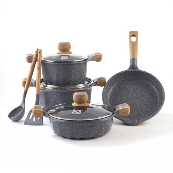 MGC 10-Piece Non-Stick Granite/Ceramic Cookware Set