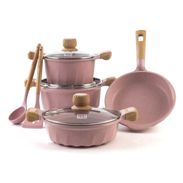 MGC 10-Piece Non-Stick Granite/Ceramic Cookware Set