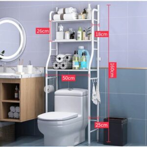 3-Tier Multifunctional Over-the-Toilet Storage Rack