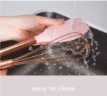 Silicone Kitchen Utensil Set with Wire Holder