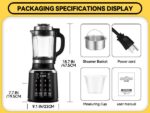 RAF R.2859R 2-in-1 Professional Heating Blender (800W)
