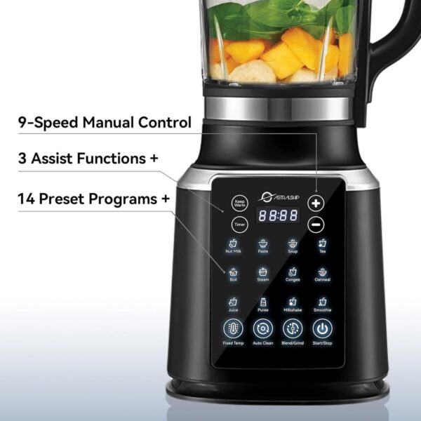RAF R.2859R 2-in-1 Professional Heating Blender (800W)