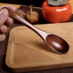 Premium Natural Teak & Acacia Wood Kitchen Spoon