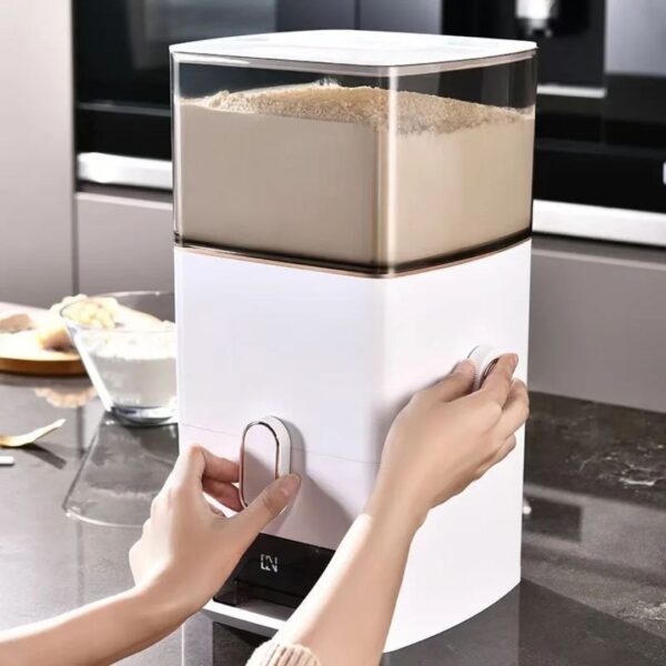 Large Capacity Airtight Rice & Dry Food Dispenser