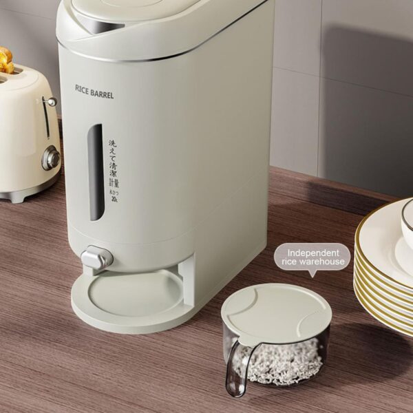 10kg Airtight Rice & Dry Grain Dispenser