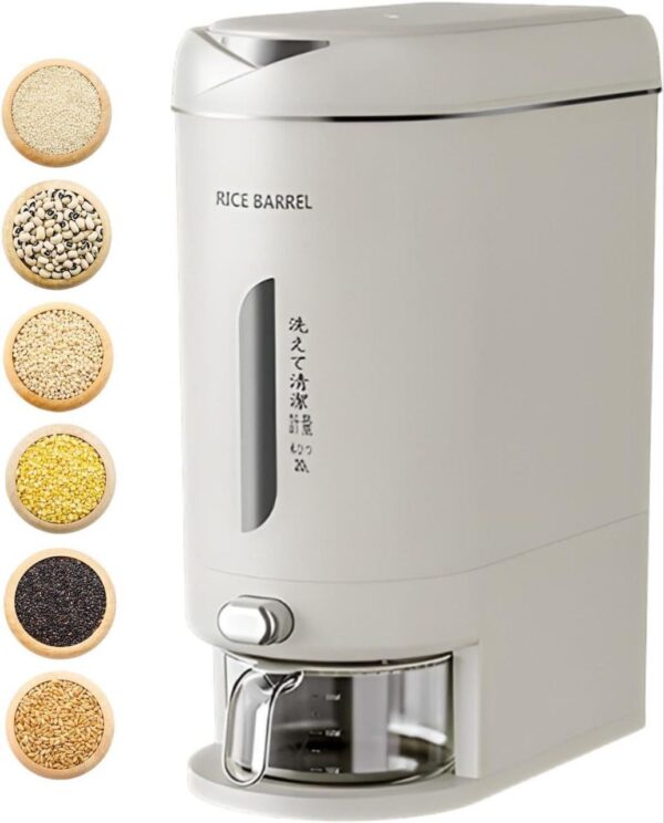 10kg Airtight Rice & Dry Grain Dispenser