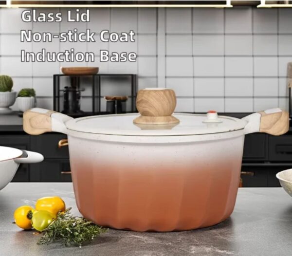 MGC 3-Piece Extra Large Non-Stick Granite Pot Set