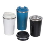 Premium Double-Wall Insulated Coffee Mug / Travel Flask