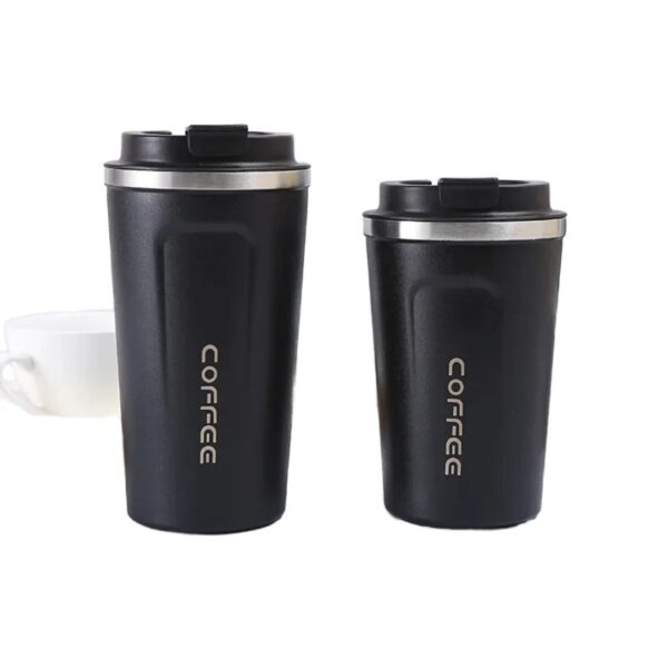 Premium Double-Wall Insulated Coffee Mug / Travel Flask