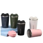 Premium Double-Wall Insulated Coffee Mug / Travel Flask