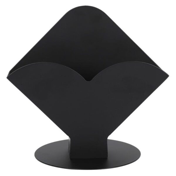 Luxury Heart-Shaped Stainless Steel Tissue Dispenser