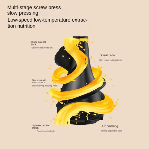 Silver Crest Cold Press Masticating Slow Juicer