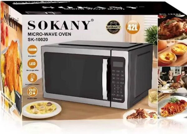 Sokany SK-10020 42 Liters Digital Microwave Oven with LED Interior