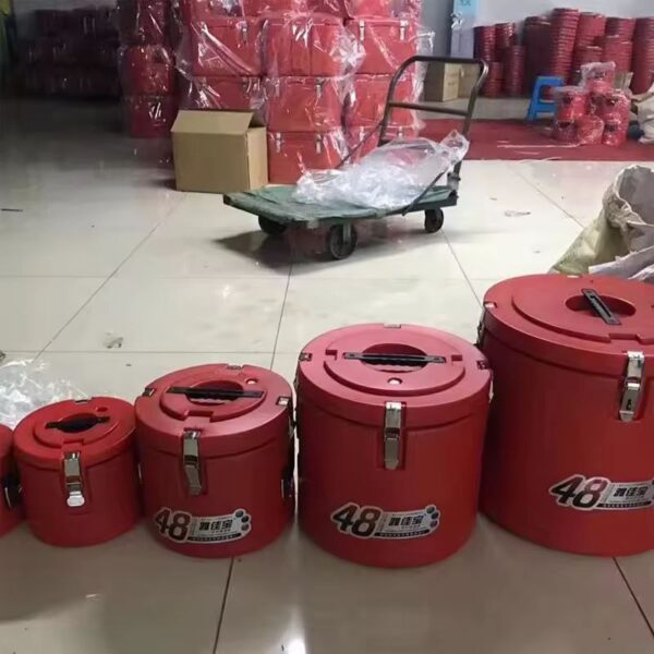 5-Piece Insulated Food Barrel / Cooler Box Set (Hot & Cold)