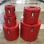 5-Piece Insulated Food Barrel / Cooler Box Set (Hot & Cold)