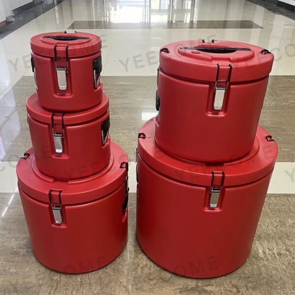 5-Piece Insulated Food Barrel / Cooler Box Set (Hot & Cold)