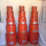 5-Piece Insulated Food Barrel / Cooler Box Set (Hot & Cold)