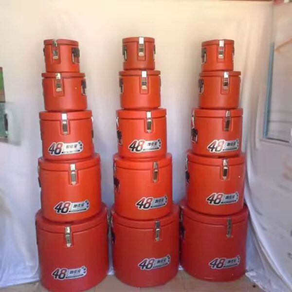 5-Piece Insulated Food Barrel / Cooler Box Set (Hot & Cold)