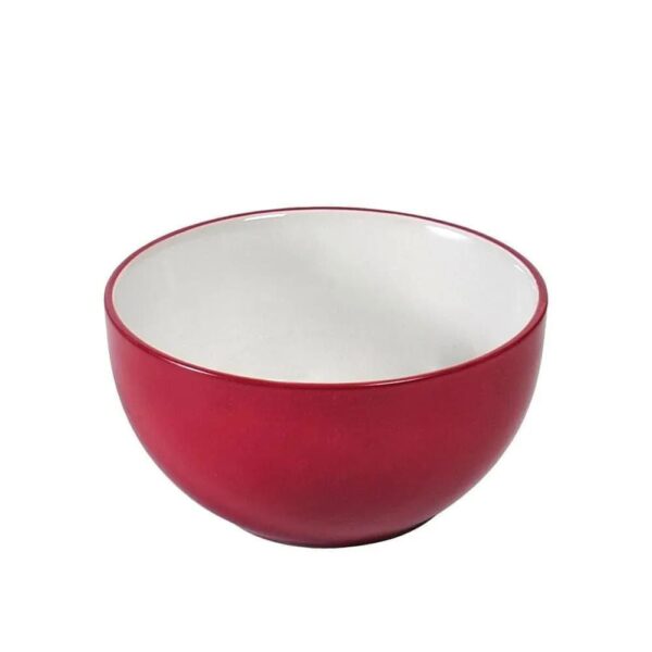 Harmony Red 16-Piece Stoneware Dinnerware Set