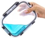 12-Piece Airtight Borosilicate Glass Meal Prep Storage Set