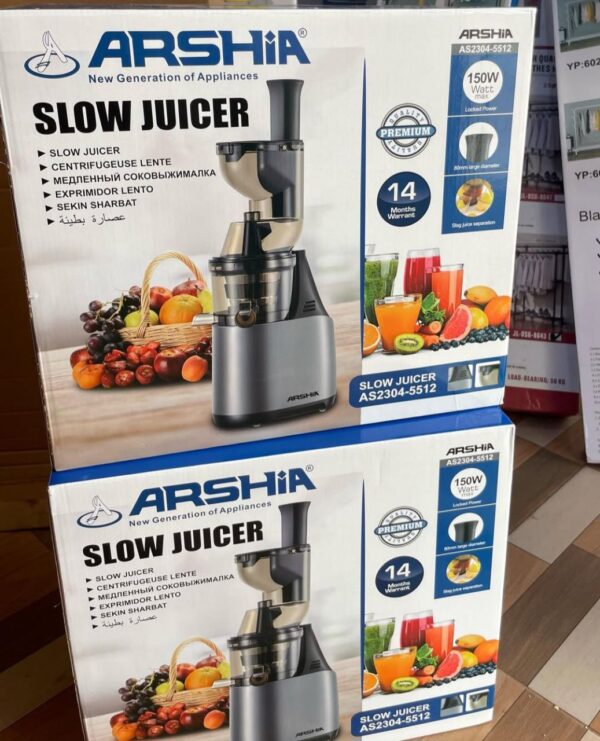 Arshia Professional Slow Juicer (AS2304-5512)