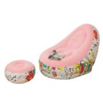 Ultra-Comfort Inflatable Lounge Chair & Ottoman Set