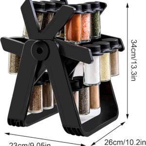 18-Jar Ferris Wheel Rotating Spice Rack